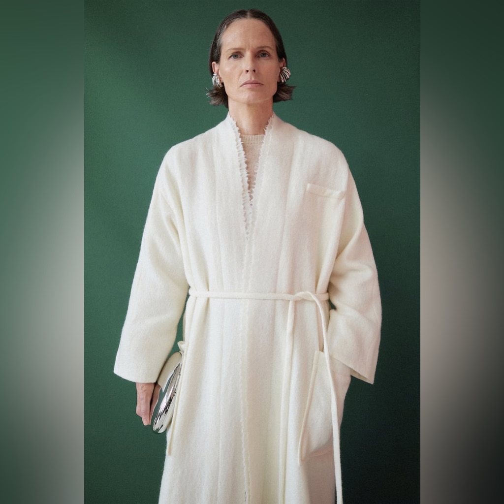 Zara Manteco Wool Coat